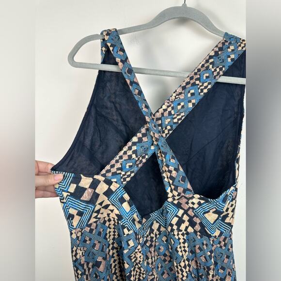 New Anthropologie Let Me Be Flounced Maxi Dress Size Small Multicolor small - Picture 5 of 11